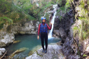 Crazy canyoning Slovenia with Eurorafting