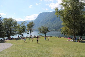 Lake Bohinj during summer