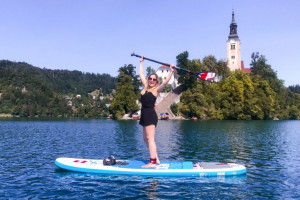 SUP on Lake Bled, An Alternative Way of Exploring the Slovenian Lake