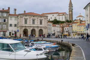 Day in Piran, Slovenia