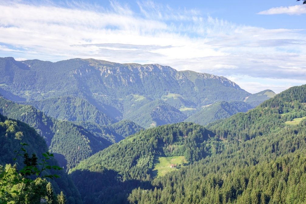 Cerkno Landscape on the road less traveled