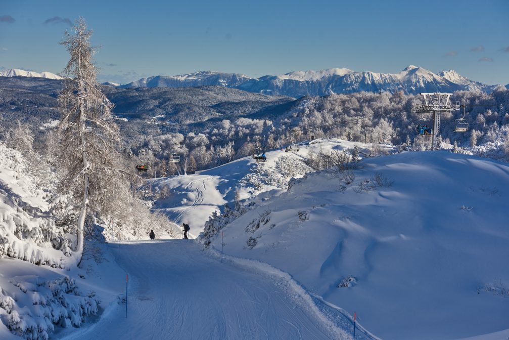 Vogel Ski Resort in Bohinj, the Slovenian Alps