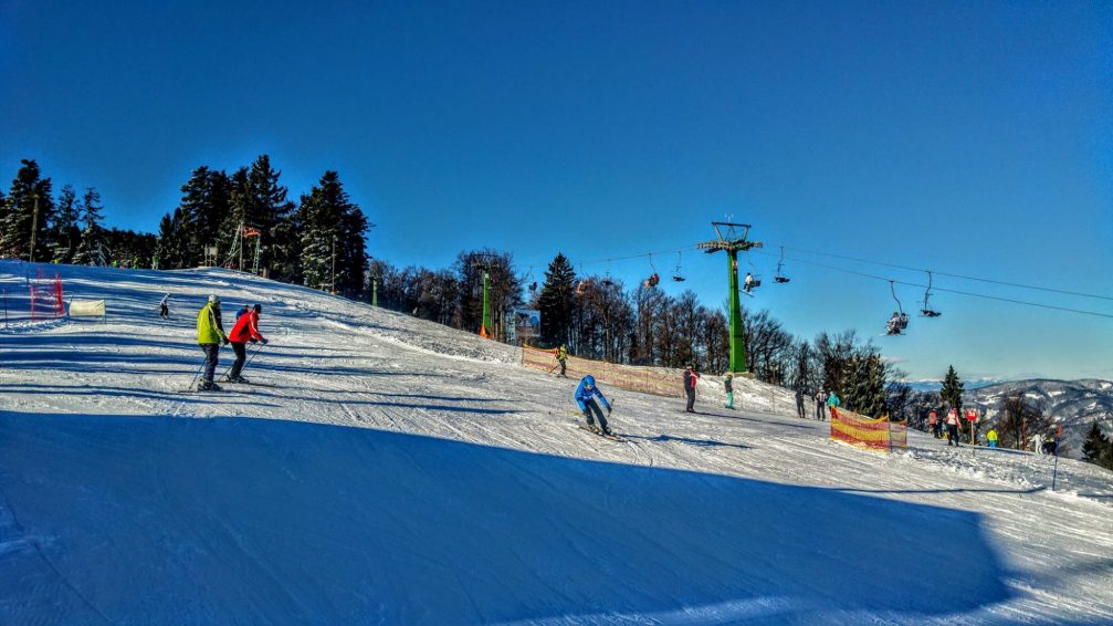 Maribor Pohorje Ski Resort in Slovenia