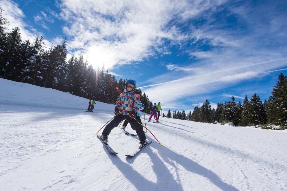 Ski school at Rogla Ski Resort in Slovenia