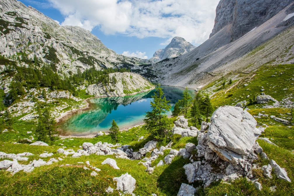 Valley of the Triglav Lakes in Slovenia