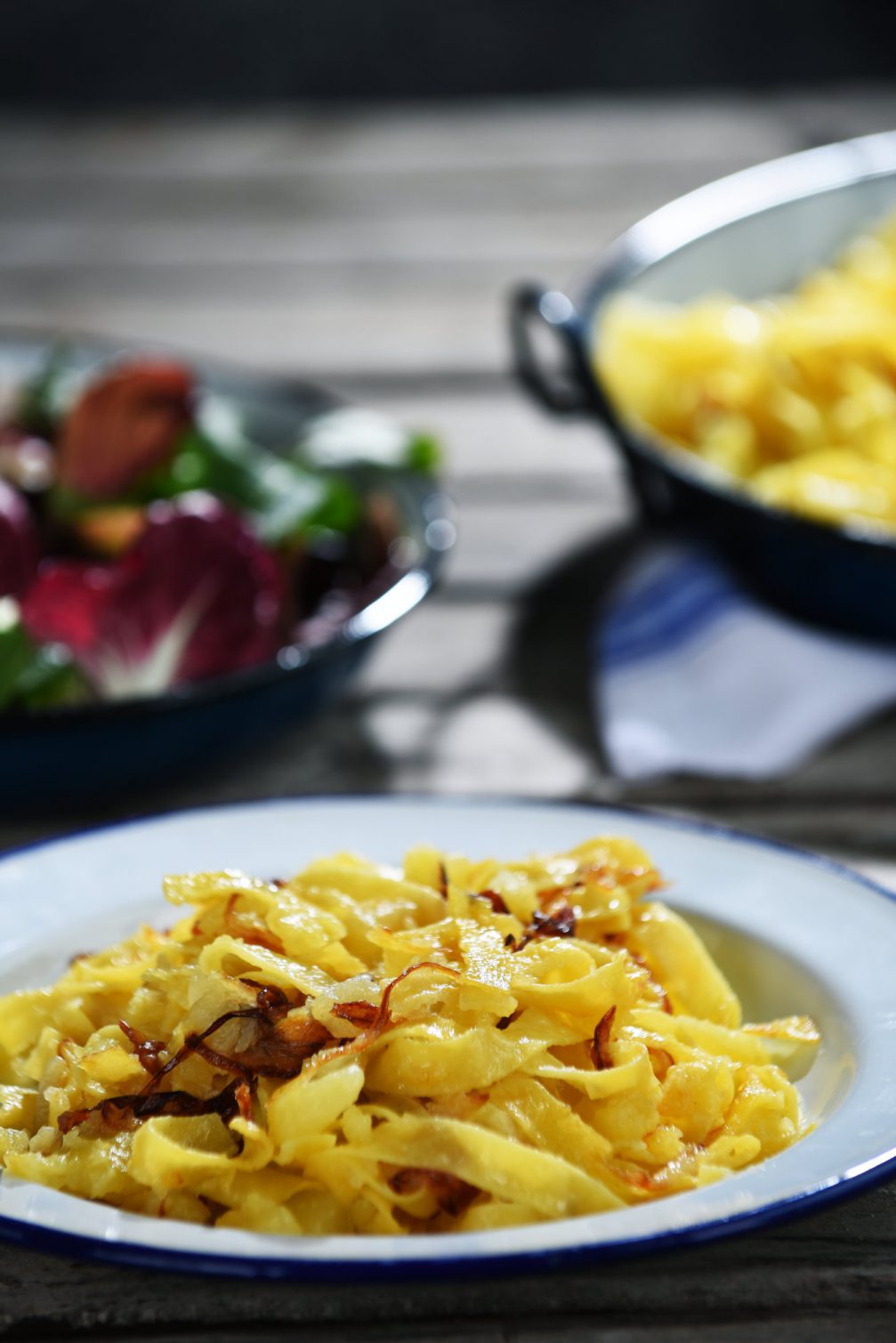 Potato and Pasta or Grenadirmars, a simple, nearly forgotten traditional Slovenian dish