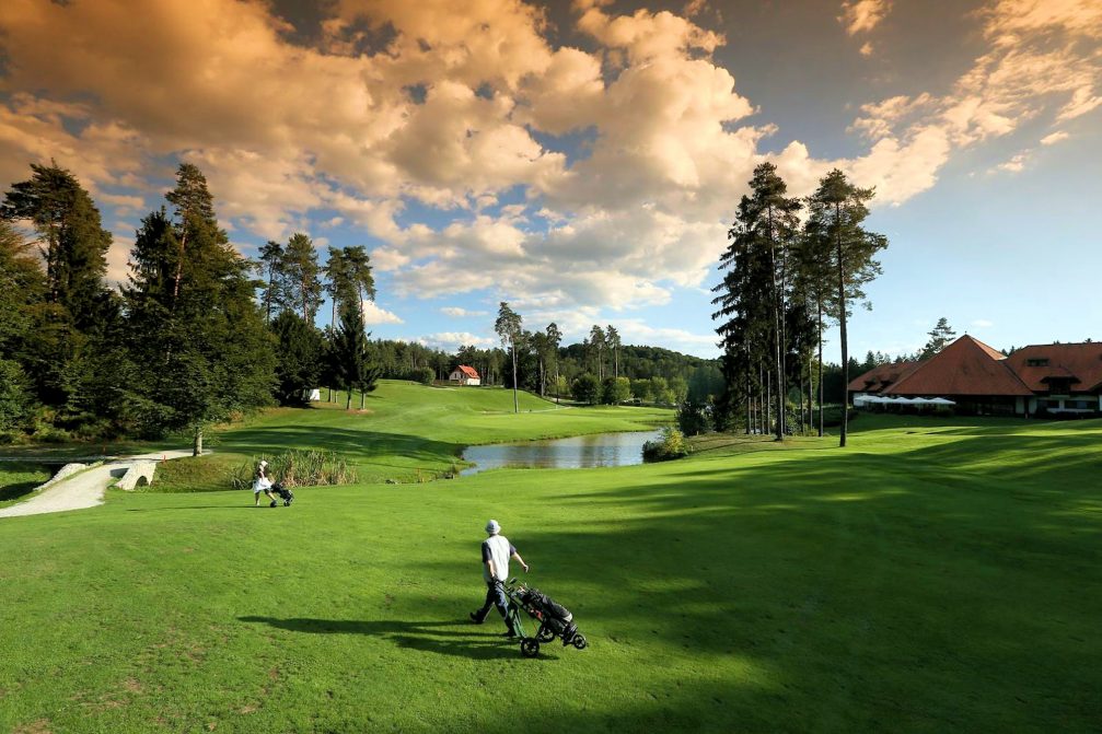 Arboretum Ljubljana golf course in Slovenia