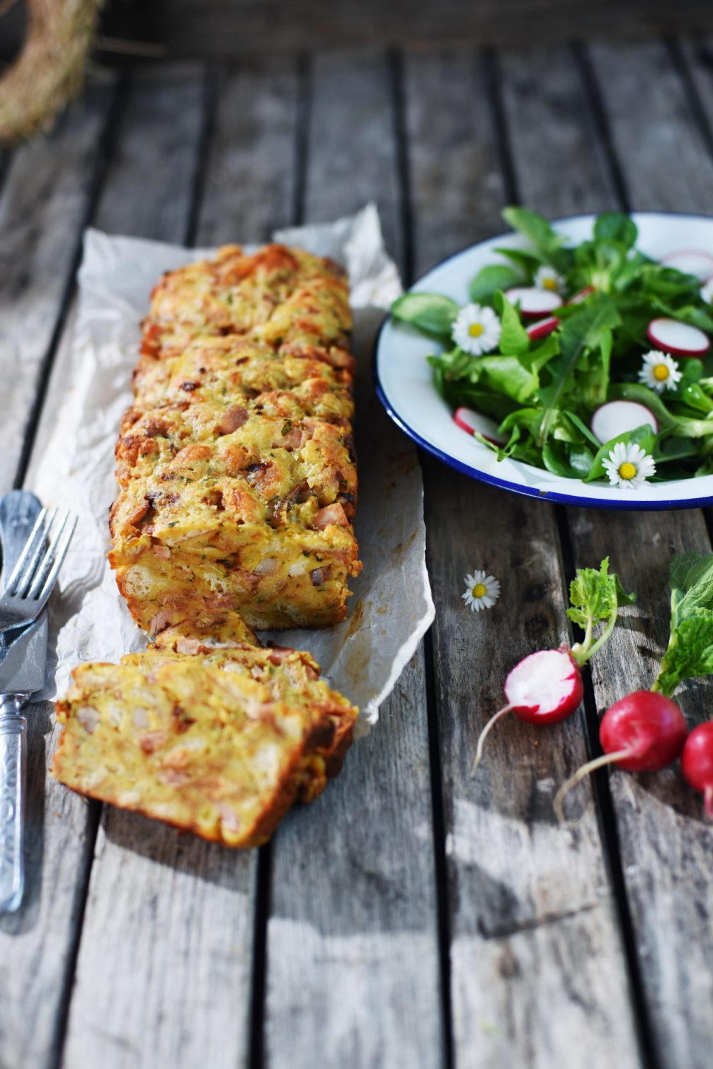 Gorenjska Prata or Budl, a typical festive dish popular throughout the Gorenjska region of Slovenia