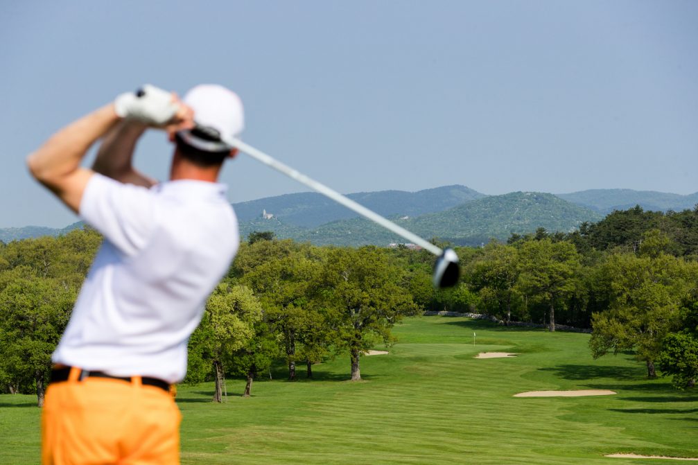 View of Lipica Golf Course in Slovenia