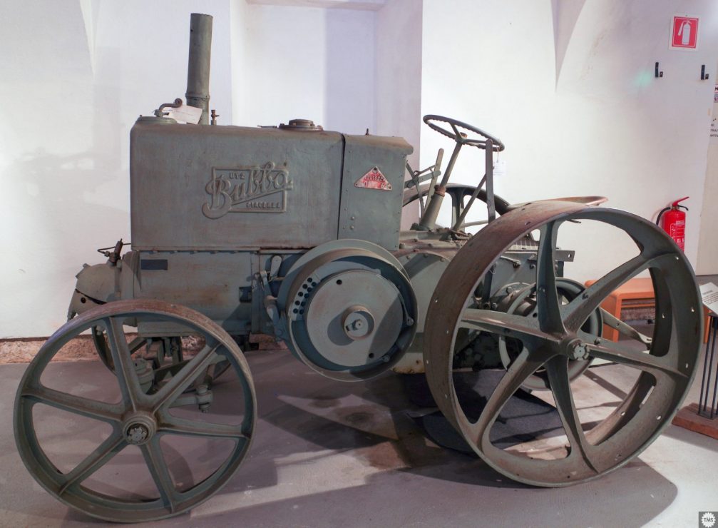Bubba is the oldest tractor in Technical Museum Of Slovenia in Bistra