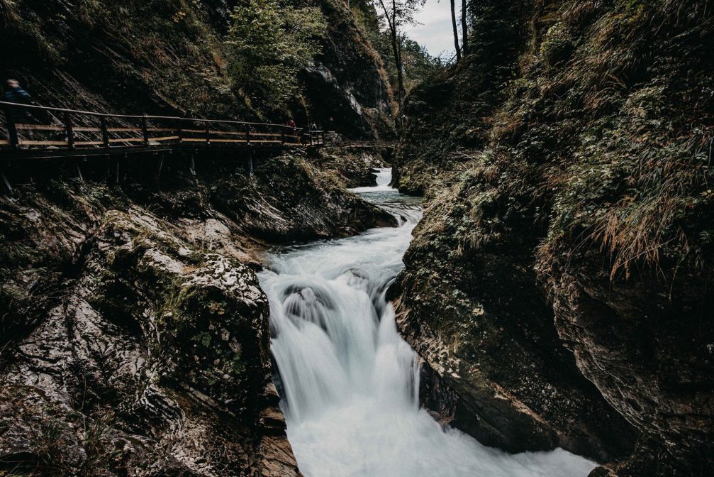 Vintgar Gorge, a natural attraction in Slovenia