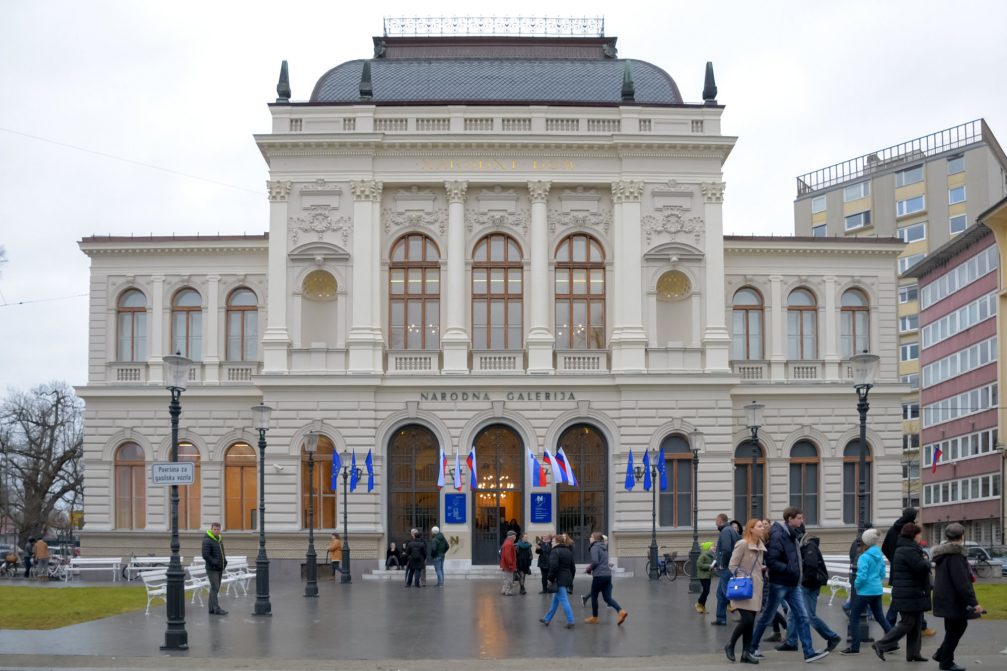 National Gallery Of Slovenia in the capital Ljubljana