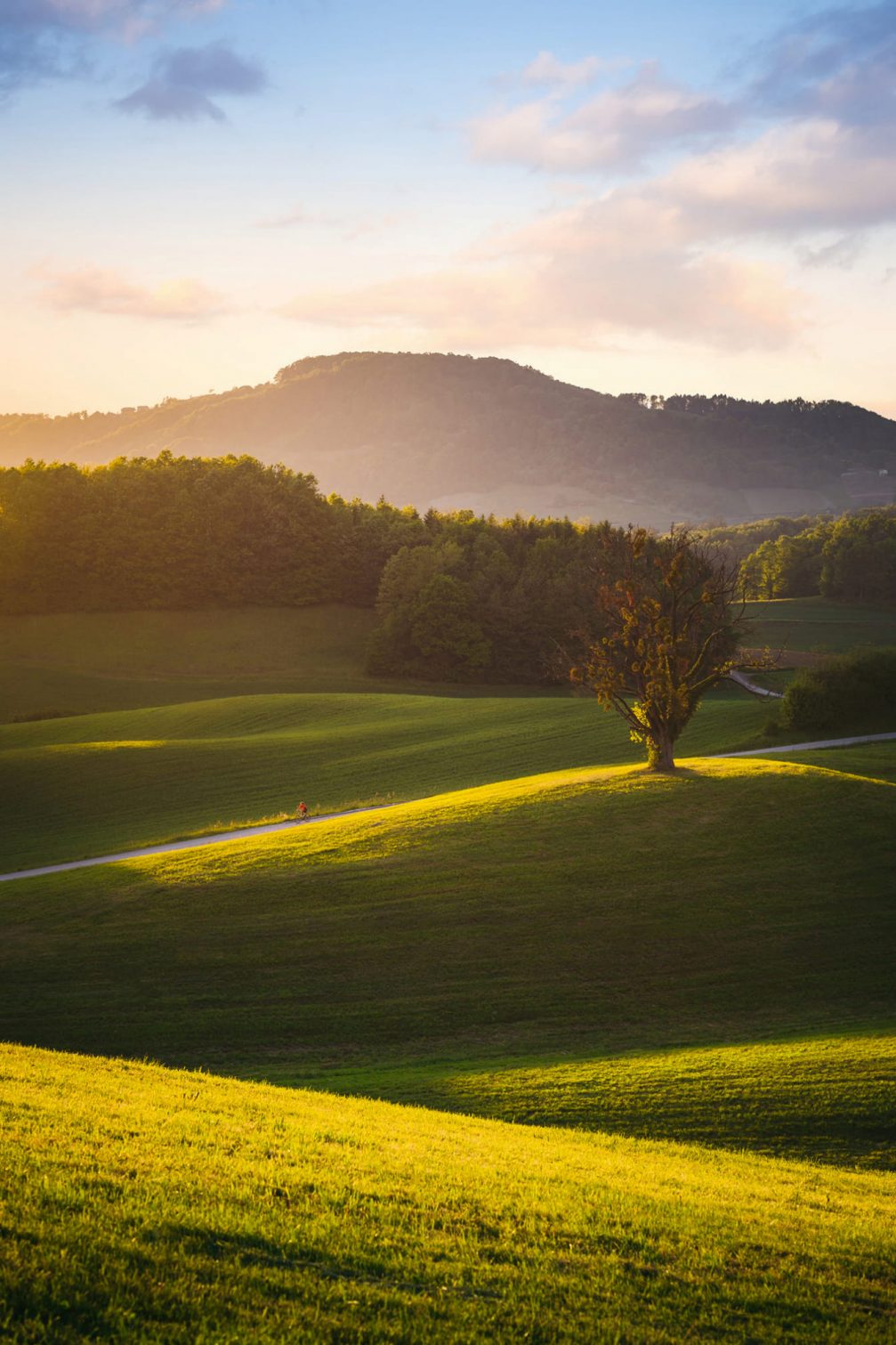 Rogaska Slatina countryside in the Kozjansko and Obsotelje region in Slovenia