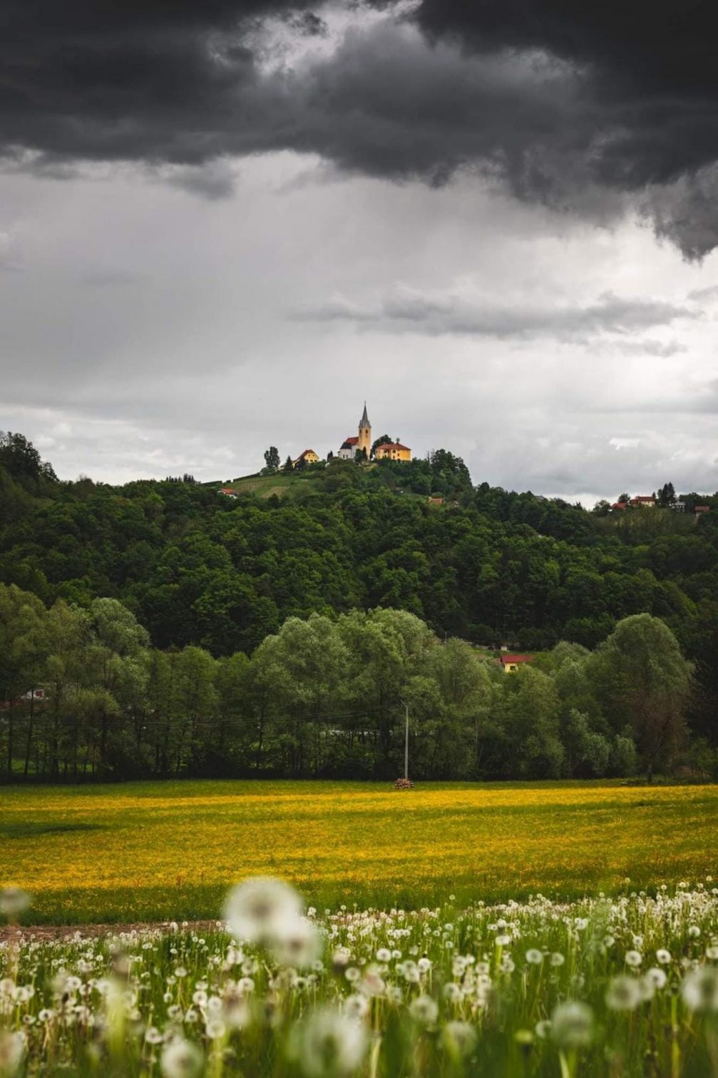 Sodna Vas countryside in the Kozjansko and Obsotelje region 