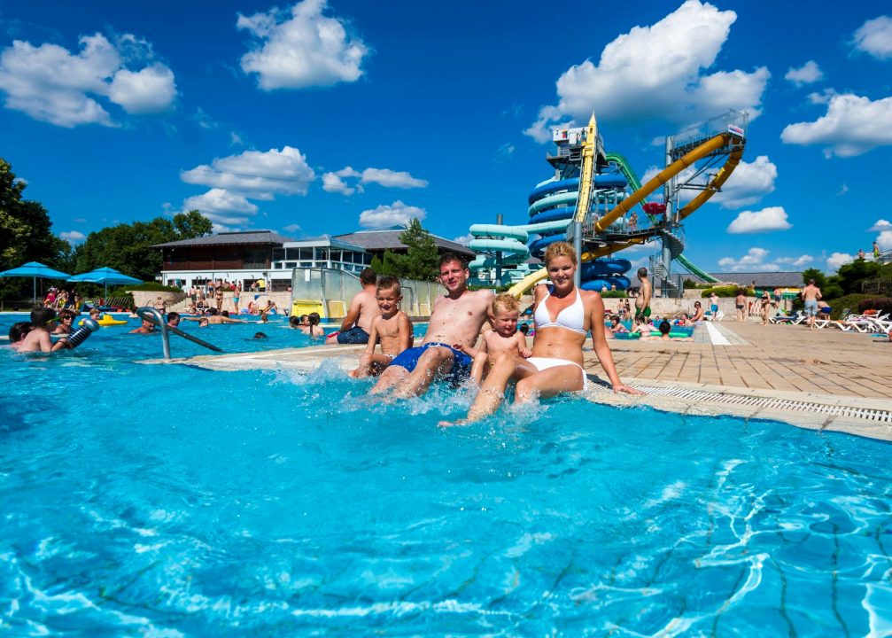 Water park at Terme 3000 Thermal Bath Complex in Moravske Toplice