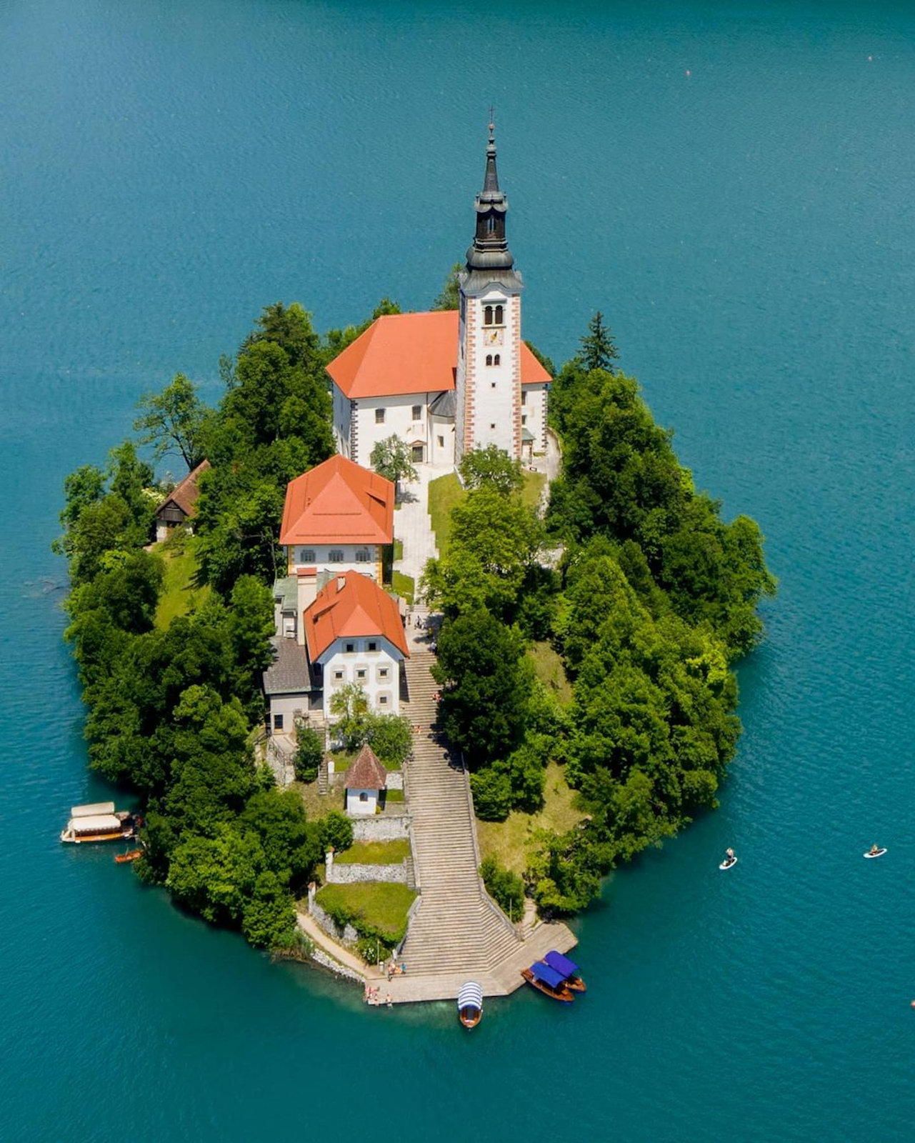 Jaw Dropping Bird s Eye View Photos Of Lake Bled Travel Slovenia