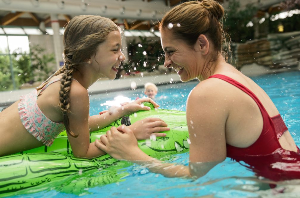 Family friendly thermal pools at Terme Catez Bath Complex in Slovenia