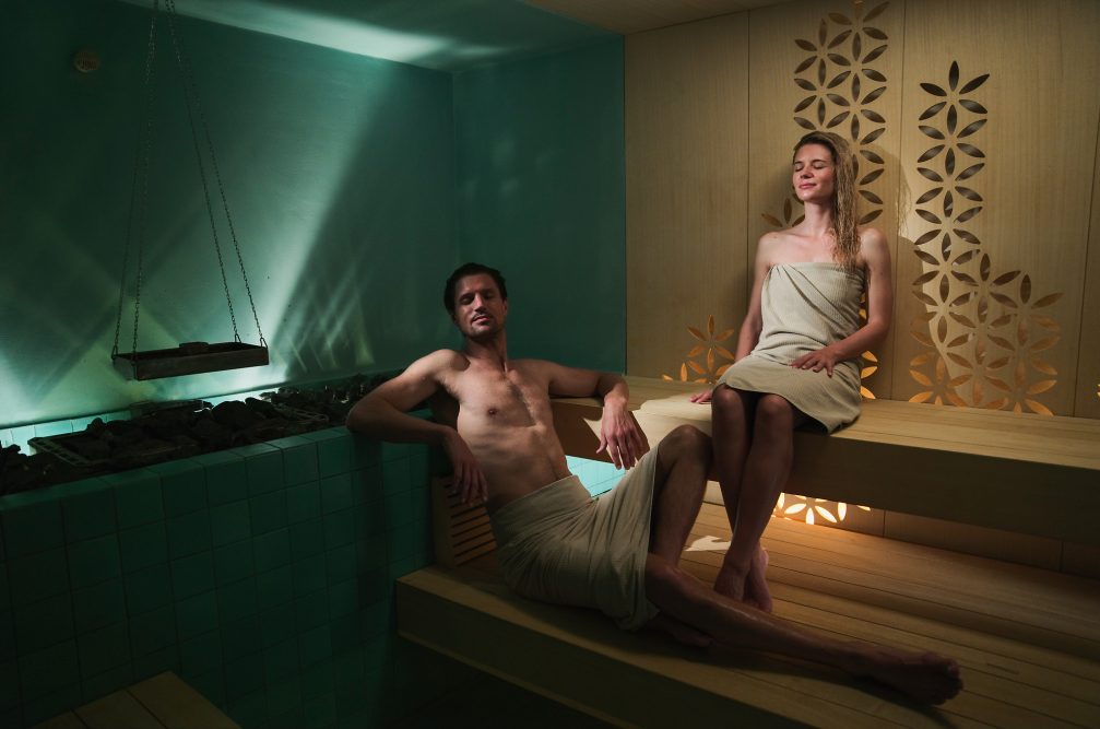 Sauna World of Wellness Orhidelia at Terme Olimia Thermal Bath Complex in Podcetrtek