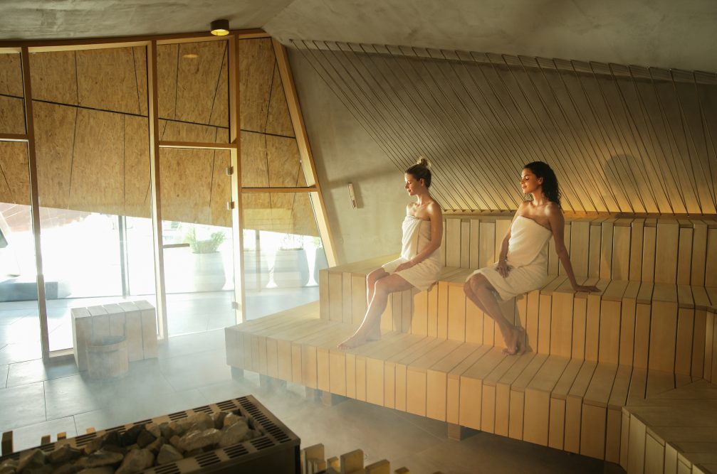 Sauna World of Wellness Orhidelia at Terme Olimia Thermal Bath Complex in Podcetrtek