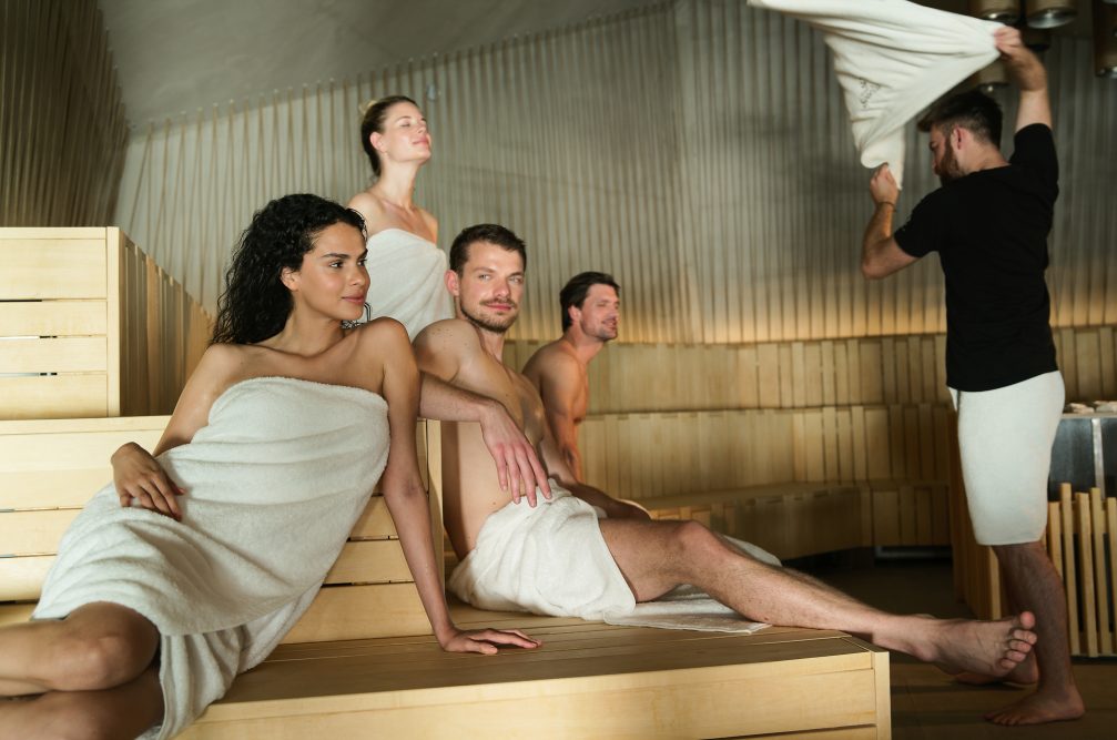 Sauna World of Wellness Orhidelia at Terme Olimia Thermal Bath Complex in Podcetrtek