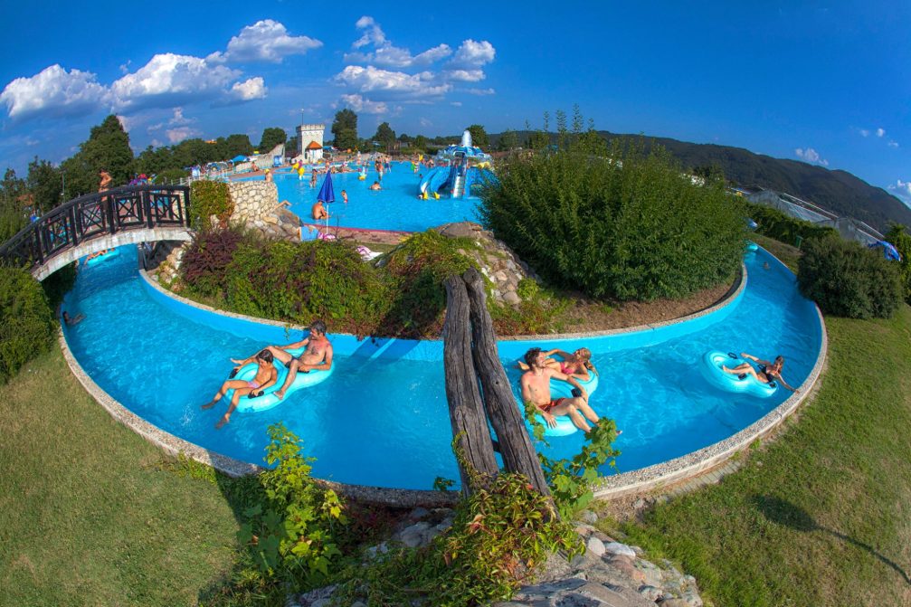 Lazy River attraction at Terme Catez in Slovenia