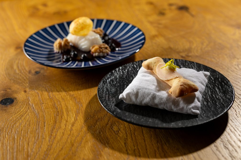 Restaurant Mak dishes created by chef David Vracko