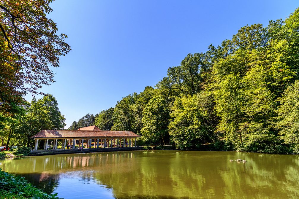 Trije ribniki or Three Ponds in Maribor, Slovenia